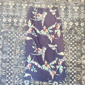 Vintage Tommy Bahama Silk Maxi Skirt